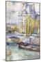The Louvre On Port Royal-Childe Hassam-Mounted Art Print