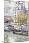 The Louvre on Port Royal-Childe Hassam-Mounted Art Print