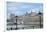 The Louvre Palace And Seine River-Cora Niele-Framed Giclee Print