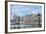 The Louvre Palace And Seine River-Cora Niele-Framed Giclee Print