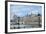 The Louvre Palace And Seine River-Cora Niele-Framed Giclee Print