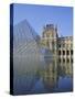 The Louvre, Paris, France, Europe-Roy Rainford-Stretched Canvas