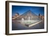 The Louvre Pyramid-gornostaj-Framed Photographic Print