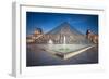 The Louvre Pyramid-gornostaj-Framed Photographic Print