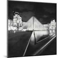 The Louvre, Study 4, Paris, France-Marcin Stawiarz-Mounted Art Print