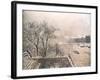 The Louvre under Snow, 1902-Camille Pissarro-Framed Giclee Print