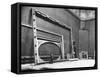 The Louvre-Frank Scherschel-Framed Stretched Canvas