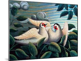 The Love Birds-Jerzy Marek-Mounted Giclee Print