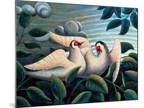 The Love Birds-Jerzy Marek-Mounted Giclee Print