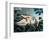 The Love Birds-Jerzy Marek-Framed Premium Giclee Print