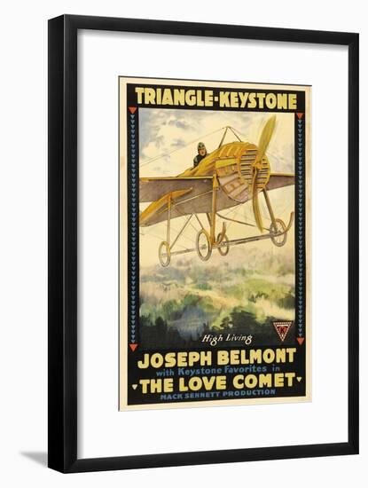 THE LOVE COMET, Joseph Belmont, 1916.-null-Framed Art Print