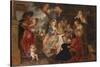 The Love Garden-Peter Paul Rubens-Stretched Canvas