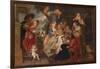 The Love Garden-Peter Paul Rubens-Framed Giclee Print