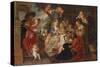 The Love Garden-Peter Paul Rubens-Stretched Canvas