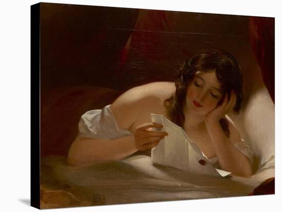 The Love Letter, 1834-Thomas Sully-Stretched Canvas