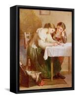 The Love Letter, 1871-Henry Le Jeune-Framed Stretched Canvas