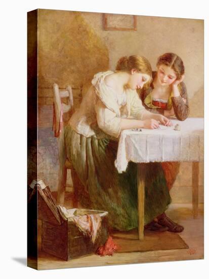 The Love Letter, 1871-Henry Le Jeune-Stretched Canvas