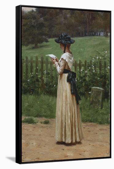 The Love Letter, 19th Century-Edmund Blair Leighton-Framed Stretched Canvas