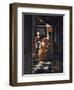 The Love Letter, about 1670-Johannes Vermeer-Framed Giclee Print