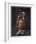 The Love Letter, about 1670-Johannes Vermeer-Framed Giclee Print