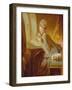 The Love Letter, c.1770-Jean-Honore Fragonard-Framed Giclee Print