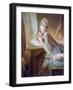 The Love Letter, C1770-Jean-Honore Fragonard-Framed Giclee Print