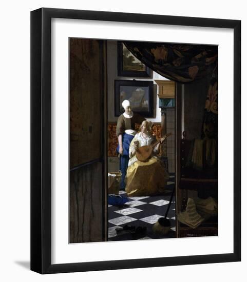 The Love Letter-Johannes Vermeer-Framed Giclee Print