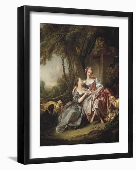 The Love Letter-Francois Boucher-Framed Art Print