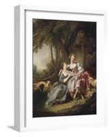 The Love Letter-Francois Boucher-Framed Art Print