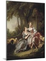 The Love Letter-Francois Boucher-Mounted Art Print