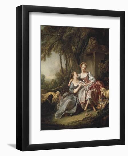 The Love Letter-Francois Boucher-Framed Art Print