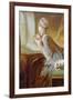 The Love Letter-Jean-Honoré Fragonard-Framed Art Print