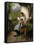 The Love Letter-Theodore Gerard-Framed Stretched Canvas