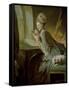 The Love Letter-Jean-Honoré Fragonard-Framed Stretched Canvas