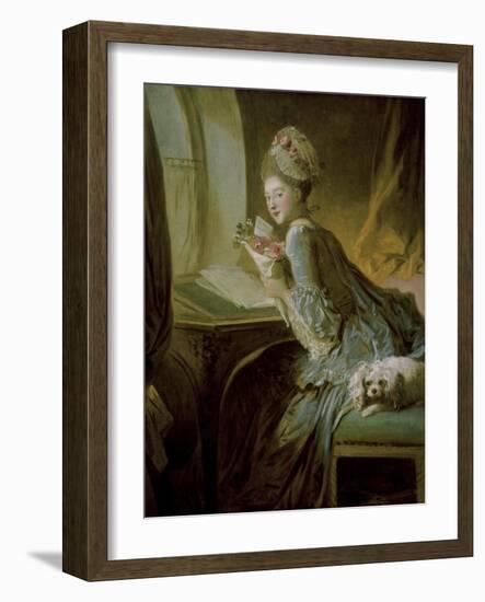 The Love Letter-Jean-Honoré Fragonard-Framed Giclee Print