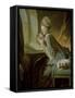 The Love Letter-Jean-Honoré Fragonard-Framed Stretched Canvas