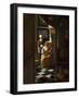 The Love Letter-Johannes Vermeer-Framed Art Print