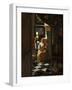 The Love Letter-Johannes Vermeer-Framed Art Print