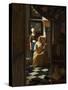 The Love Letter-Johannes Vermeer-Stretched Canvas