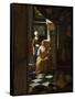 The Love Letter-Johannes Vermeer-Framed Stretched Canvas