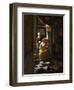 The Love Letter-Johannes Vermeer-Framed Art Print