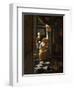 The Love Letter-Johannes Vermeer-Framed Art Print