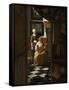 The Love Letter-Johannes Vermeer-Framed Stretched Canvas