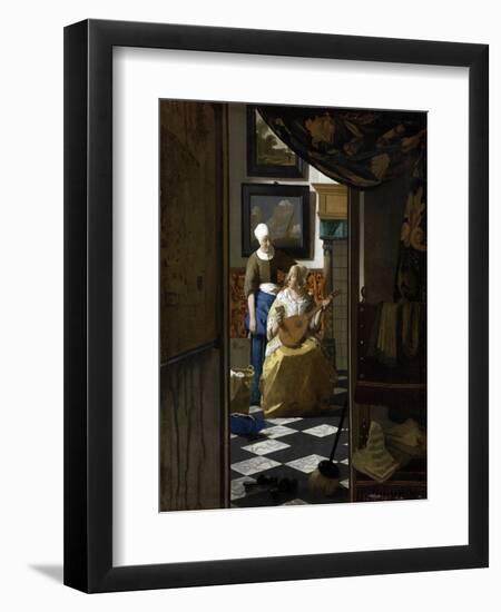 The Love Letter-Johannes Vermeer-Framed Giclee Print