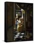The Love Letter-Johannes Vermeer-Framed Stretched Canvas