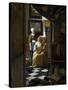 The Love Letter-Johannes Vermeer-Stretched Canvas