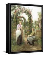 The Love Letter-Henry John Yeend King-Framed Stretched Canvas