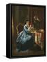 The Love Letter-Carl L.f. Becker-Framed Stretched Canvas