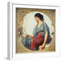 The Love Letter-John William Godward-Framed Giclee Print