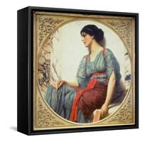 The Love Letter-John William Godward-Framed Stretched Canvas